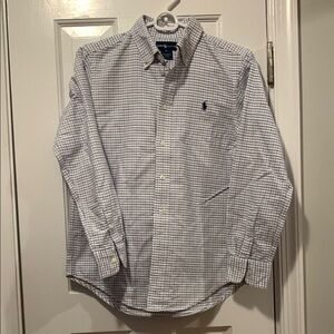 Boys Polo Ralph Lauren Checkered Shirt